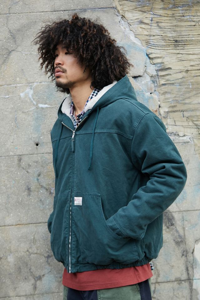 BDG – Skater-Jacke in Waldgrün mit Kapuze #2
