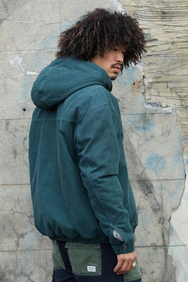 BDG – Skater-Jacke in Waldgrün mit Kapuze #3