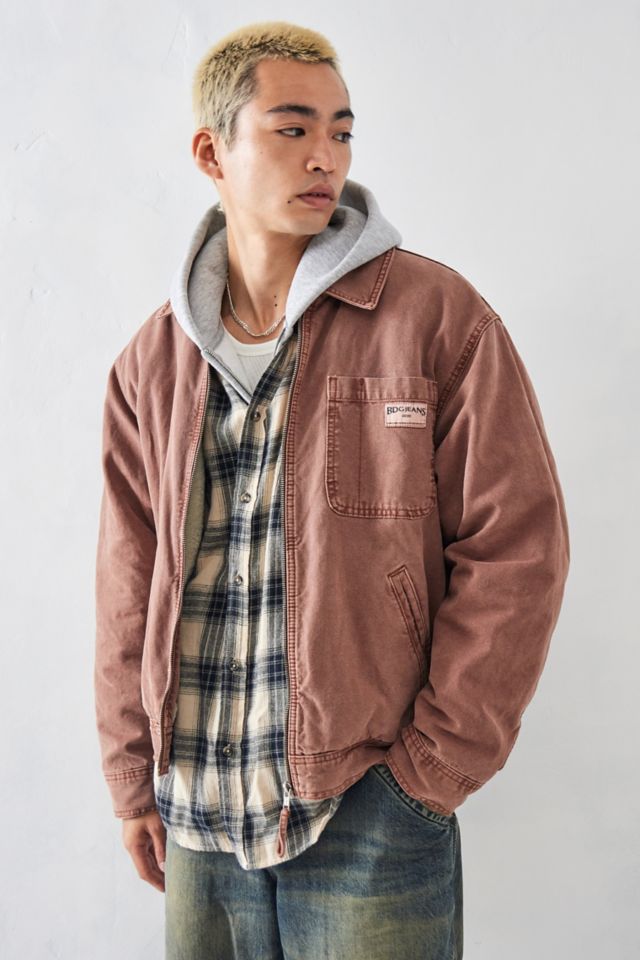 Borg lined outlet corduroy jacket mens