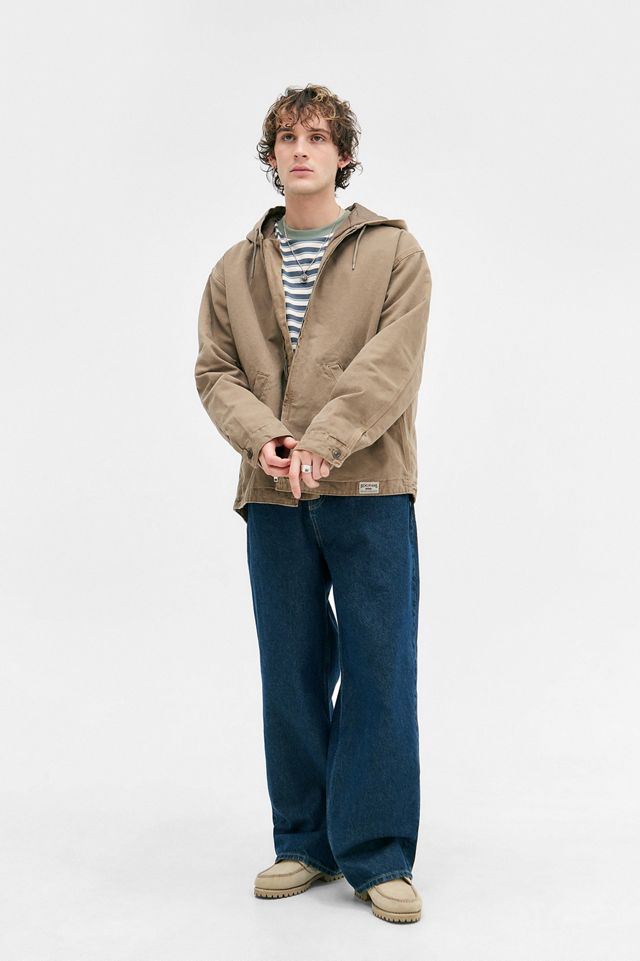 BDG Rex Camel Canvas Skate Hoodie #1