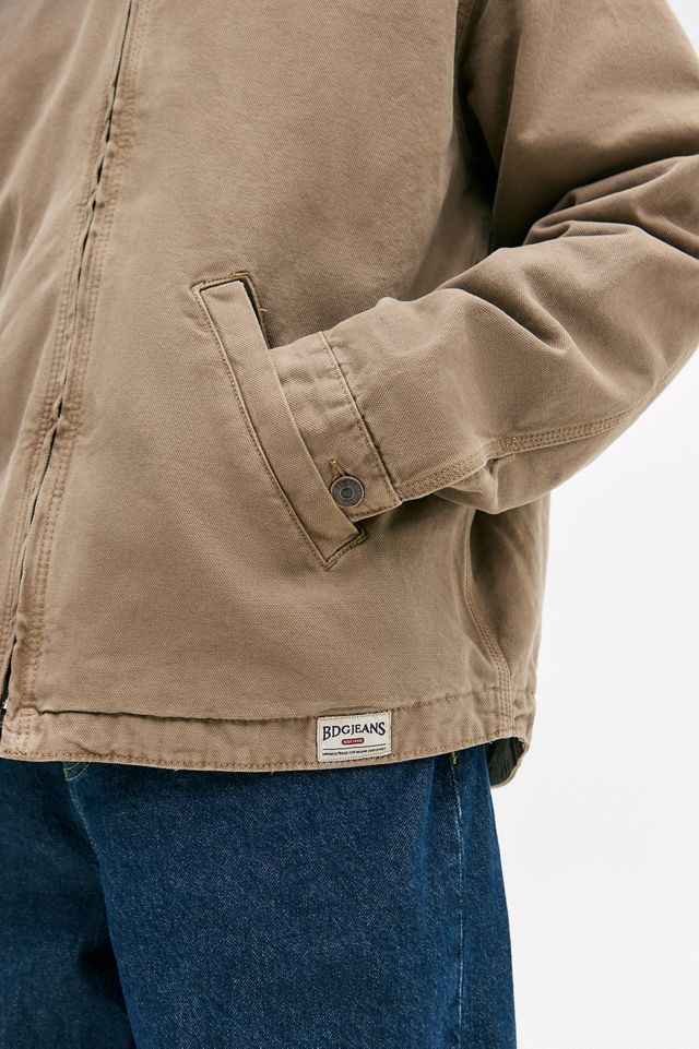 BDG Rex Camel Canvas Skate Hoodie #2