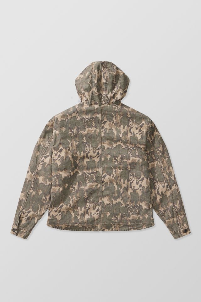 BDG Rex Camo Canvas Skate Hoodie #6