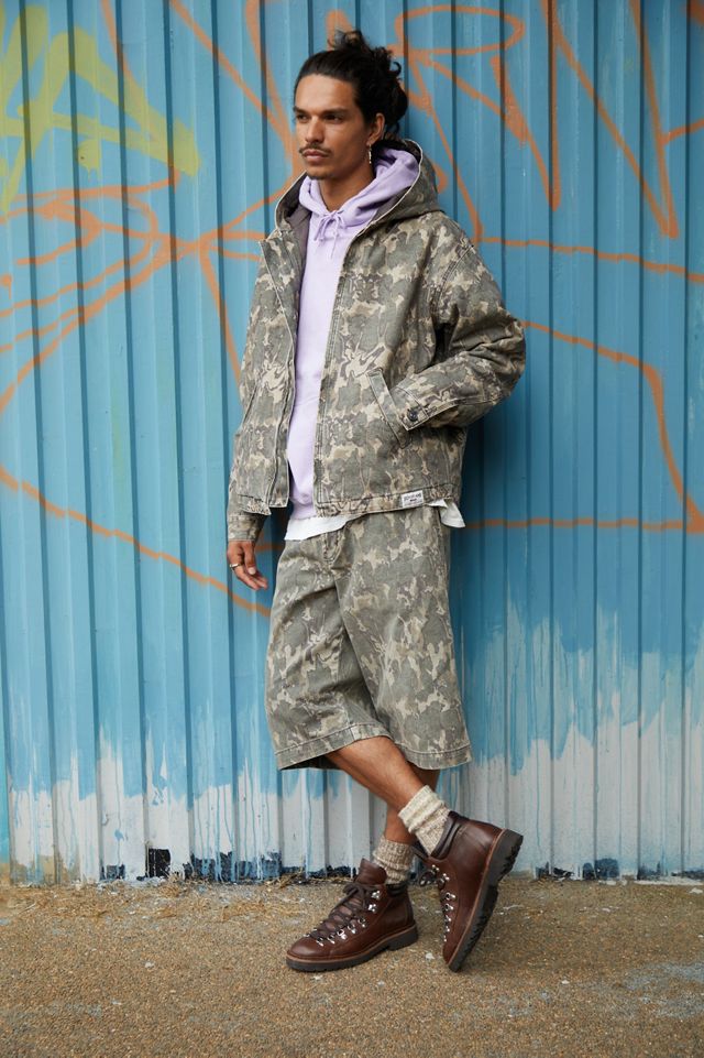 BDG Rex Camo Canvas Skate Hoodie #2
