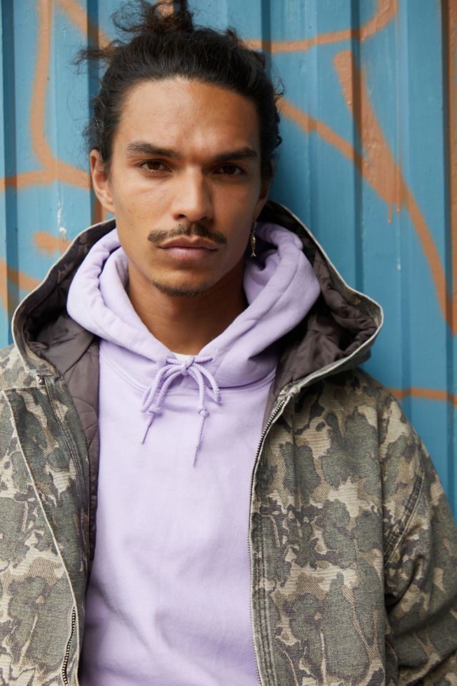 BDG Rex Camo Canvas Skate Hoodie #3