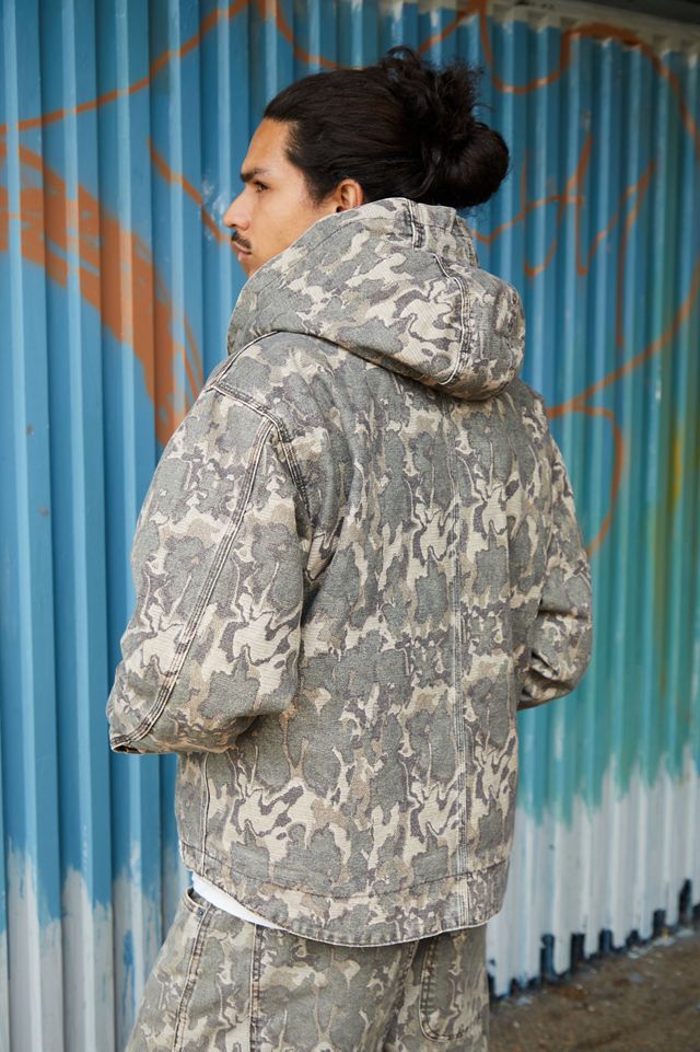 BDG Rex Camo Canvas Skate Hoodie #4