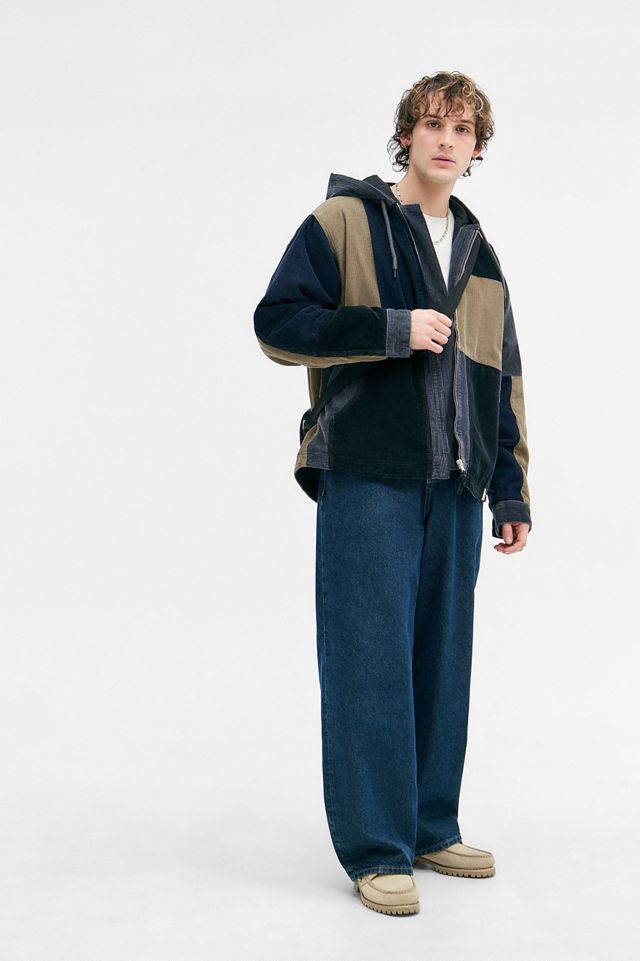 BDG Rex Patchwork Corduroy Hoodie #2