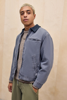 Veste Harrington Alba en noir délavé en taille: Medium - BDG - Modalova
