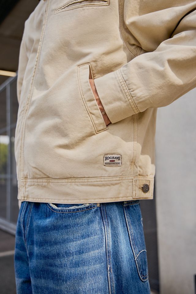 BDG Ecru Alba Worker Jacket #1