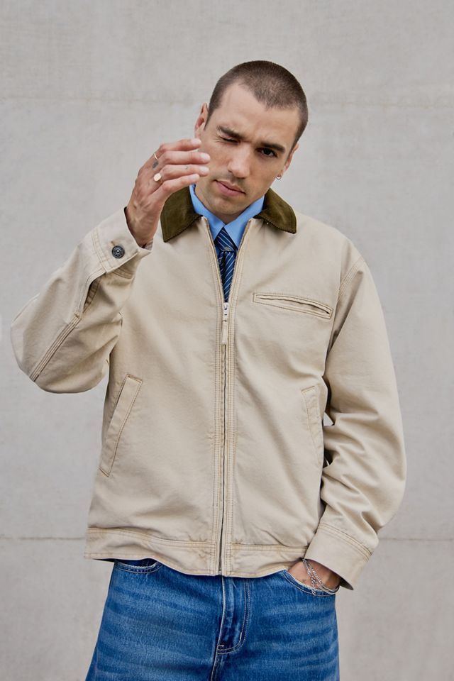 BDG Ecru Alba Worker Jacket #2