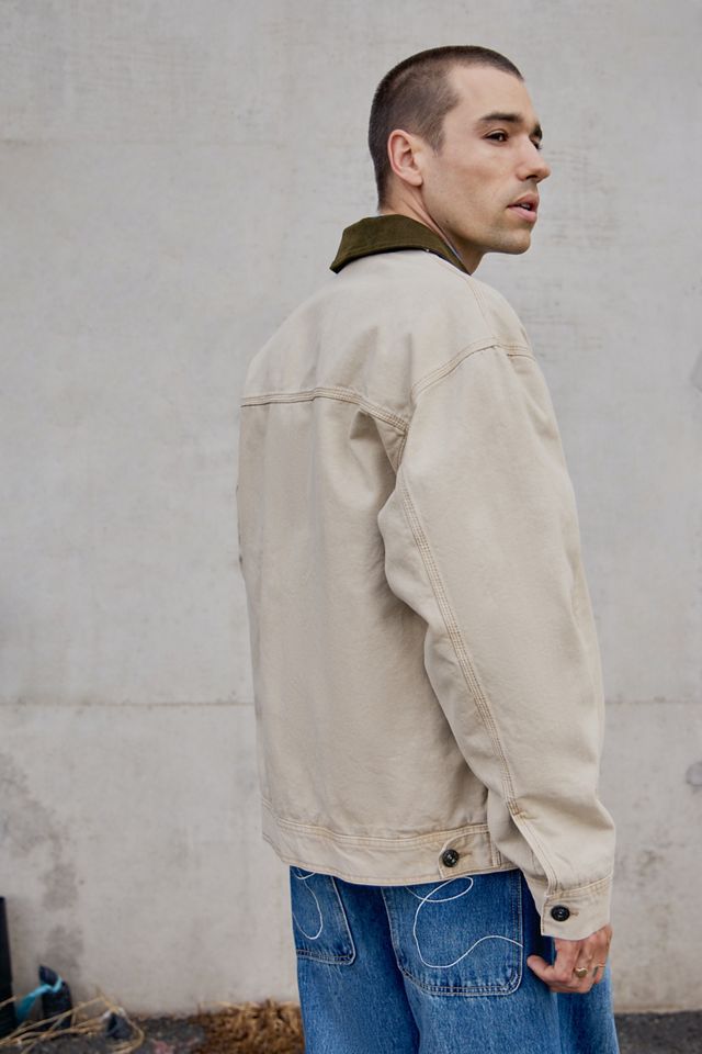 BDG Ecru Alba Worker Jacket #4