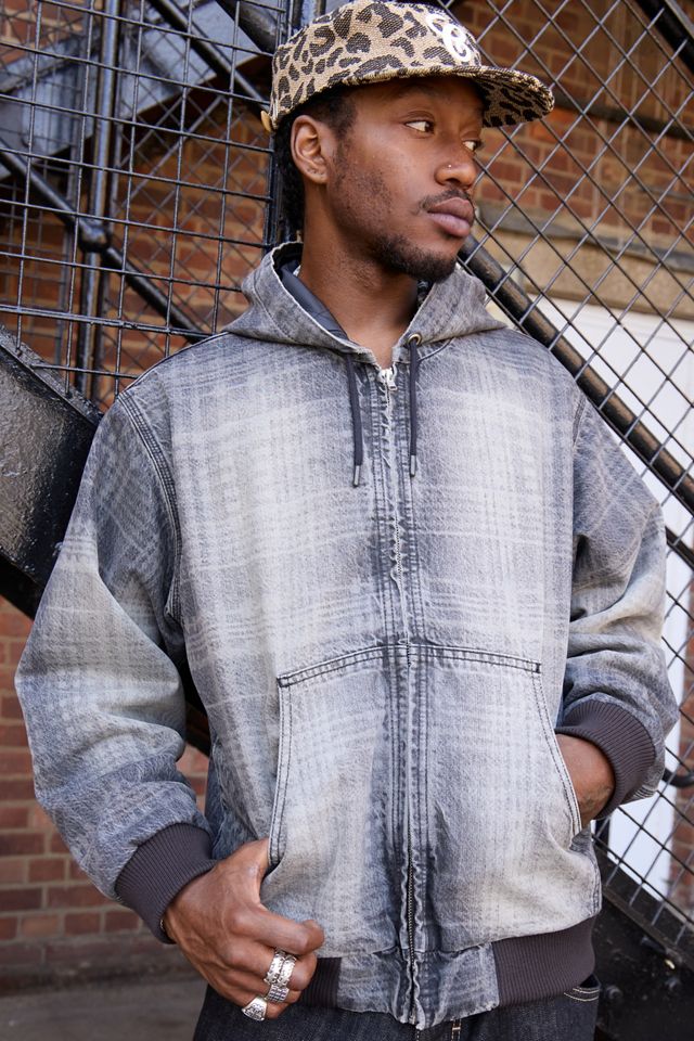 Veste de skate à capuche à carreaux Rex BDG #2