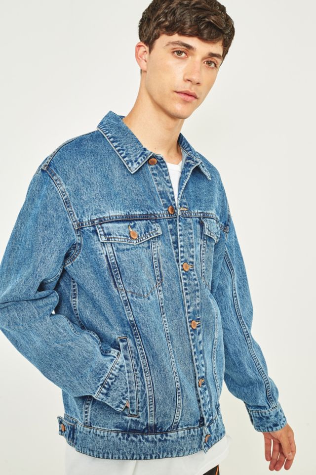 Cheap monday oversized denim jacket sale