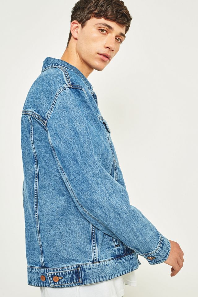 Cheap Monday Chapter Blue Oversized Denim Jacket #5