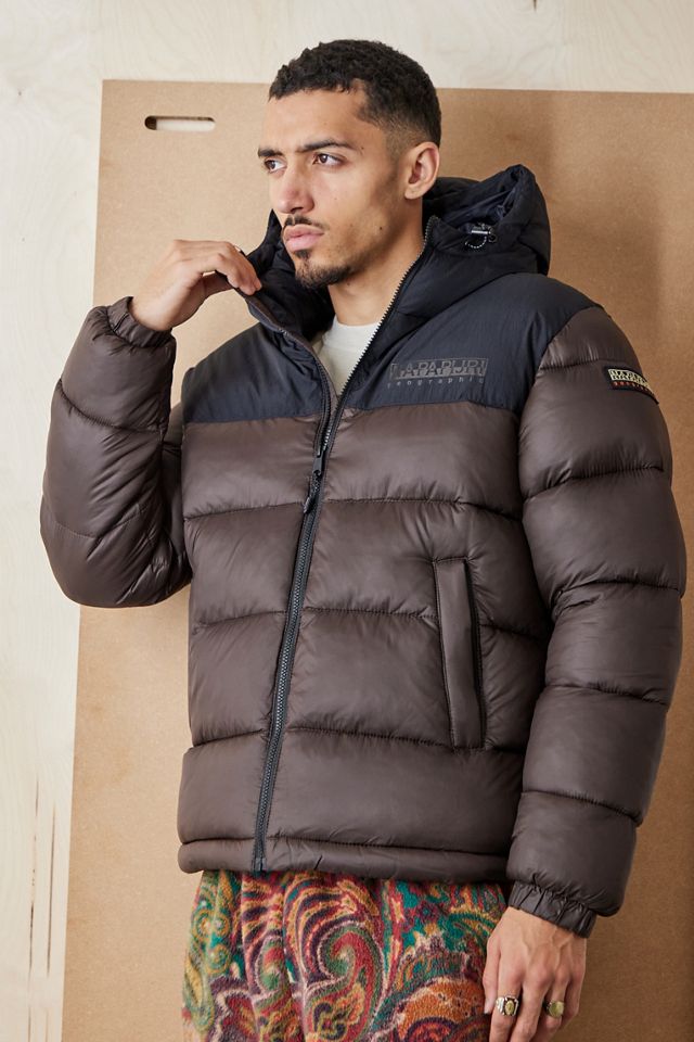 Napapijri Brown Hornelen Puffer Jacket #2