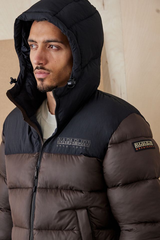 Napapijri Brown Hornelen Puffer Jacket #3