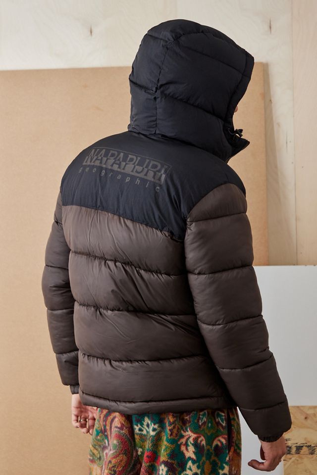 Napapijri Brown Hornelen Puffer Jacket #4