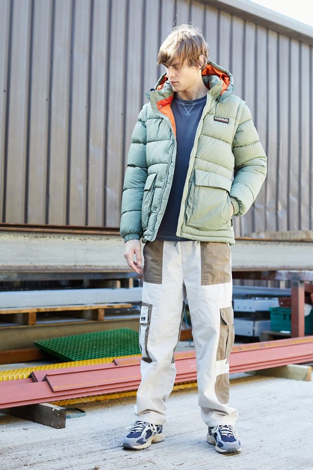 Napapijri Green 20-22° Modular Puffer Jacket | Urban Outfitters UK