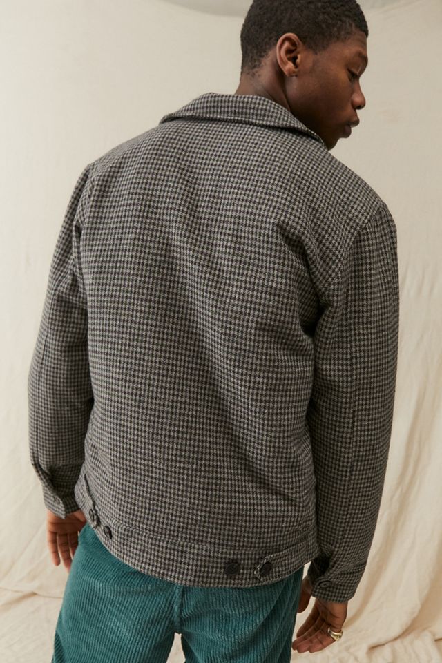 UO Zip-Up Check Jacket #1