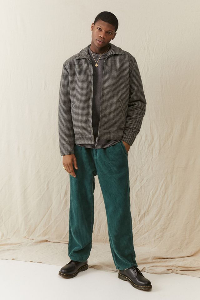 UO Zip-Up Check Jacket #3