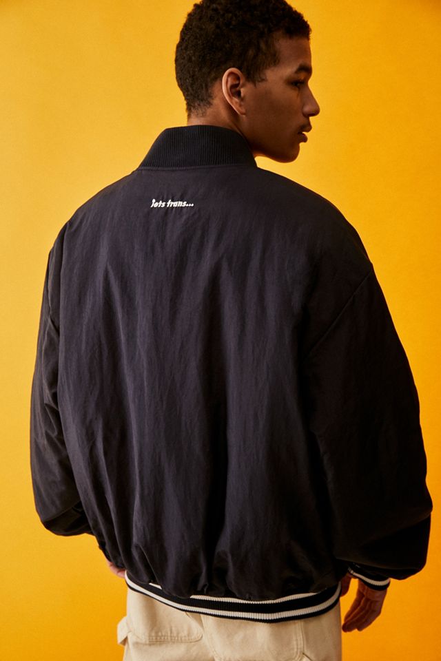 iets frans… - blouson teddy bleu et brodé #2