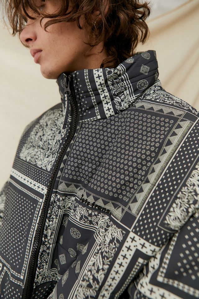 iets frans... Giacca Puffer stampa Bandana #1