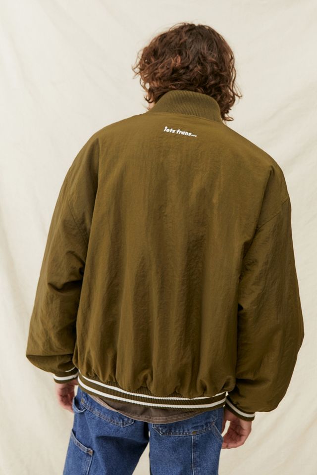 iets frans... Khaki Varsity Jacket #3
