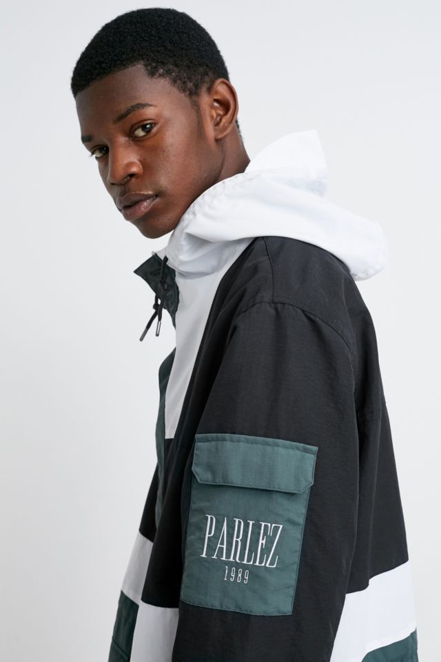 Parlez Northwestern Black and Forest Jacket