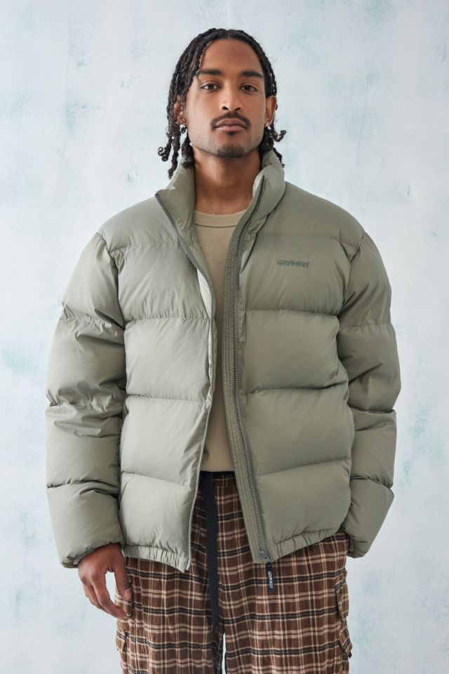 Gramicci Seal Grey Down Puffer Jacket | Urban Outfitters UK