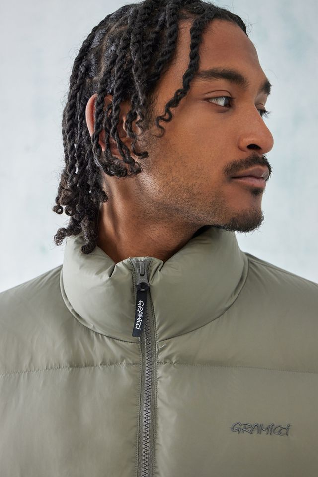 Gramicci Seal Grey Down Puffer Jacket  #1