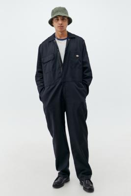 Dickies Black Haughton Long Sleeve Overalls | Urban Outfitters UK