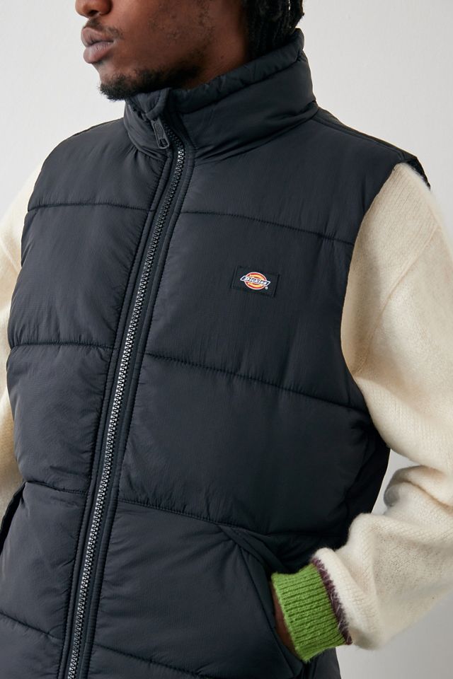Dickies Gilet nero Waldenburg Puffer #1
