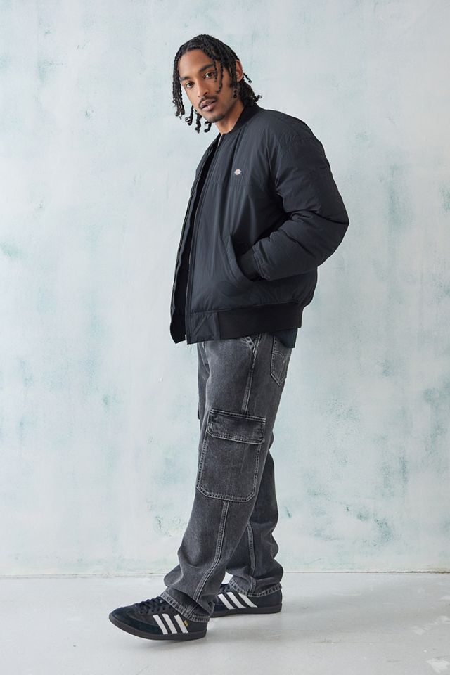 Dickies Black Overbrook Bomber Jacket | Urban Outfitters UK