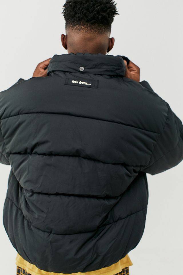 iets frans... Black Puffer Jacket