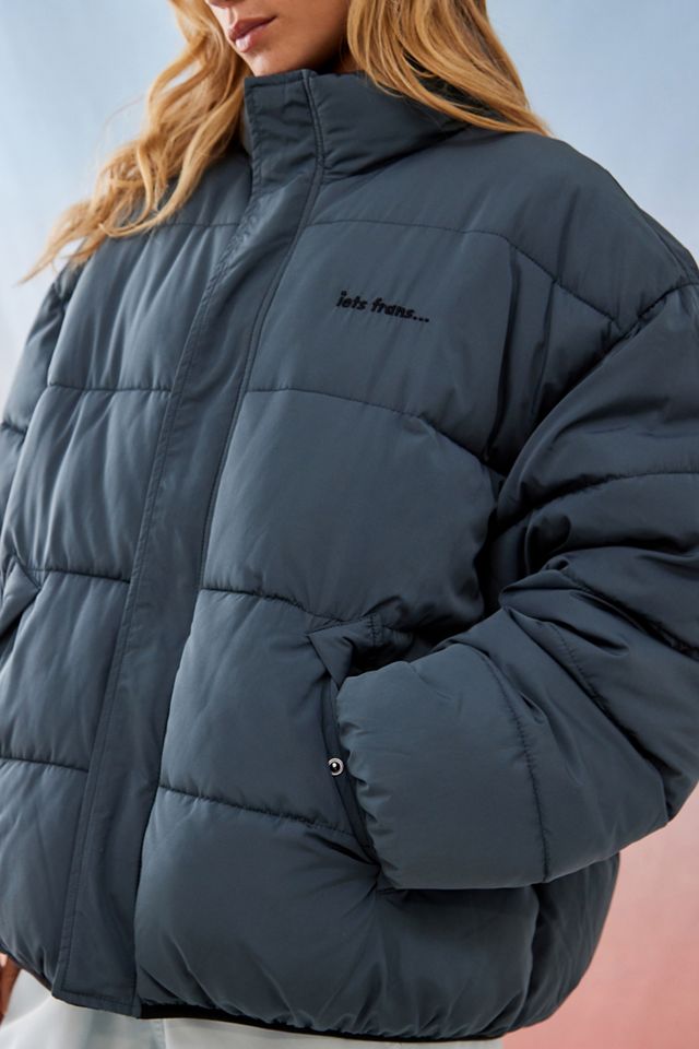 iets frans... Giacca puffer resistente all'acqua in verde acqua riciclato #7