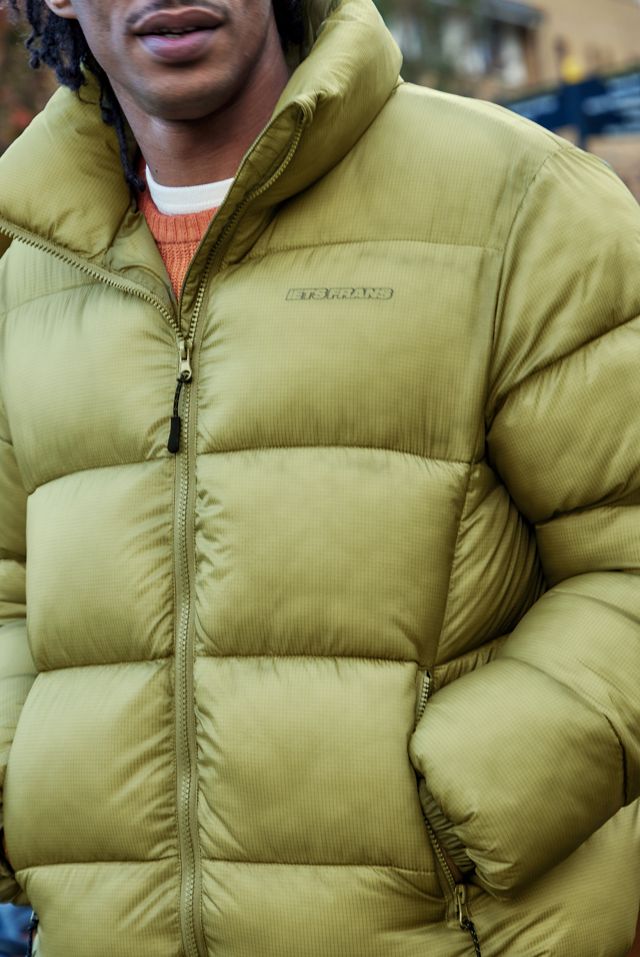 iets frans... Khaki Ripstop Nylon Puffer Jacket #1
