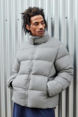 Iets Frans... Grey Ripstop Nylon Puffer Jacket | Urban Outfitters UK