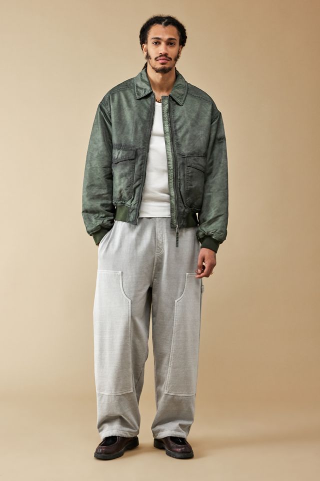 BDG Ruari Gewaschene Grüne Bomberjacke #2