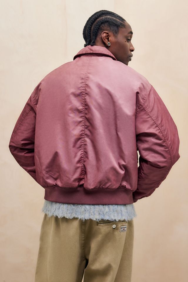 BDG Red Ruari Bomber Jacket #3