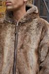 BDG Brown Silvio Faux Fur Coat