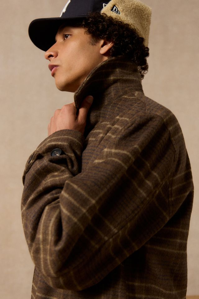Loom Check Trench Coat #2