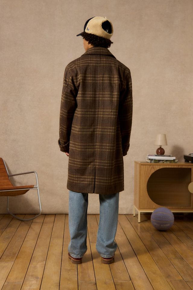 Loom Check Trench Coat #3