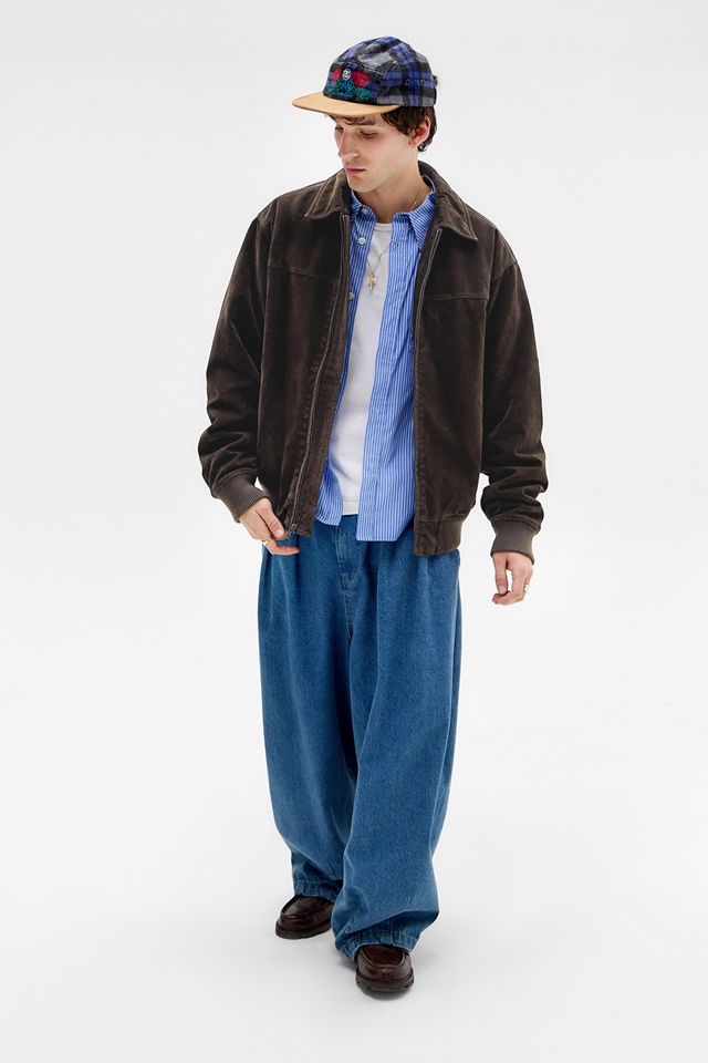 BDG Schokoladen Eric Kunstwildlederjacke #2