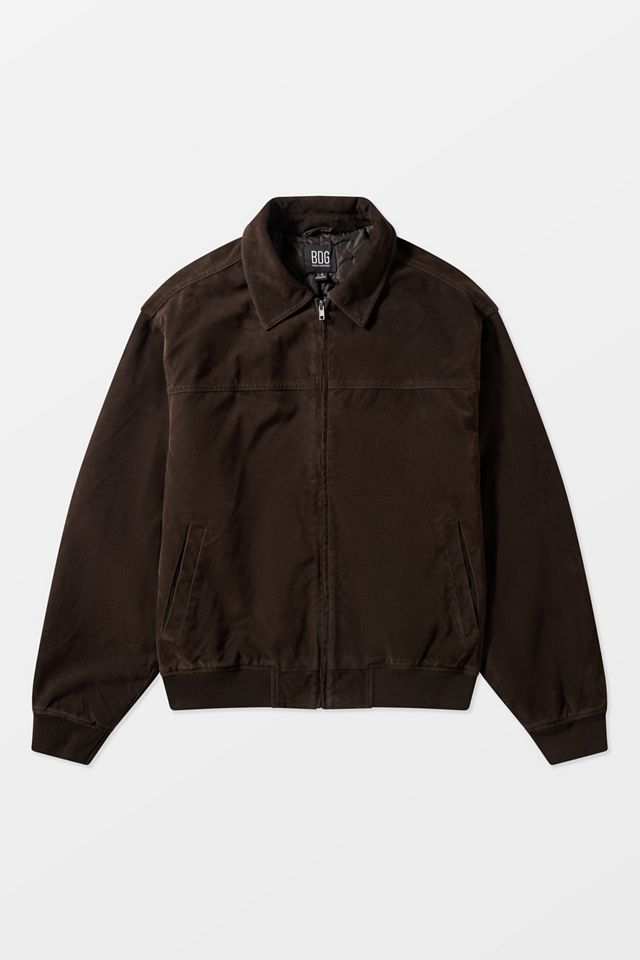 BDG Schokoladen Eric Kunstwildlederjacke #6
