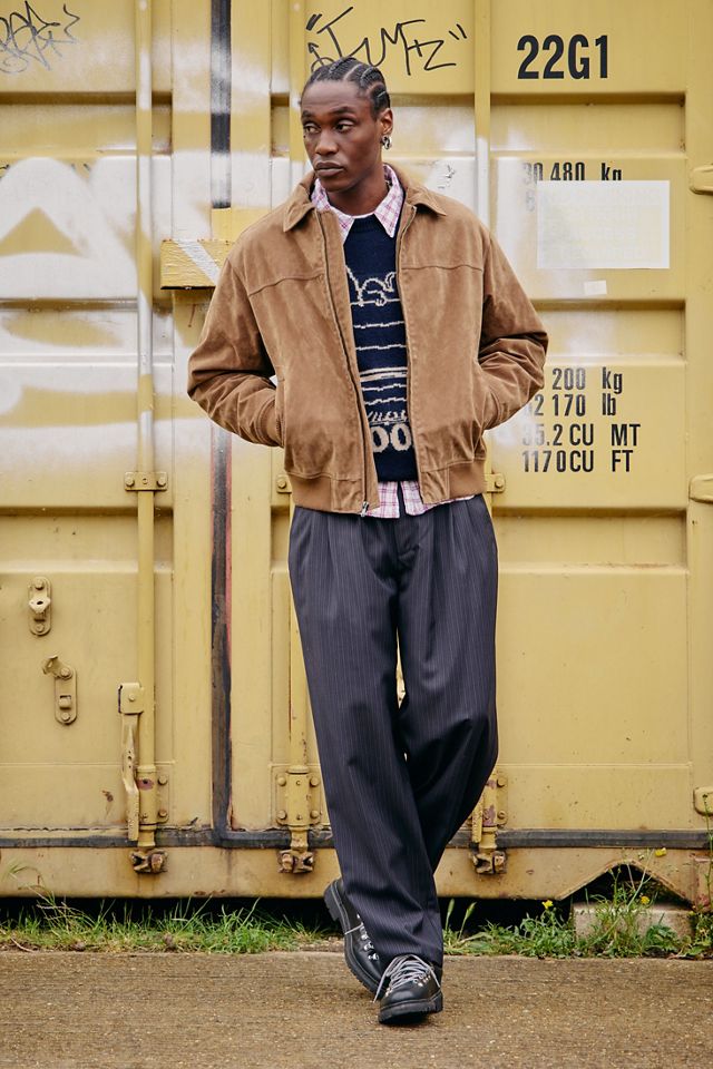 BDG Tan Eric Faux Suede Jacket #1