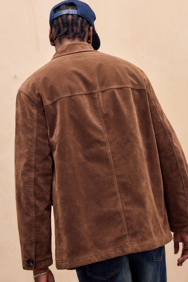 Manteau de voiture en suédine BDG #3