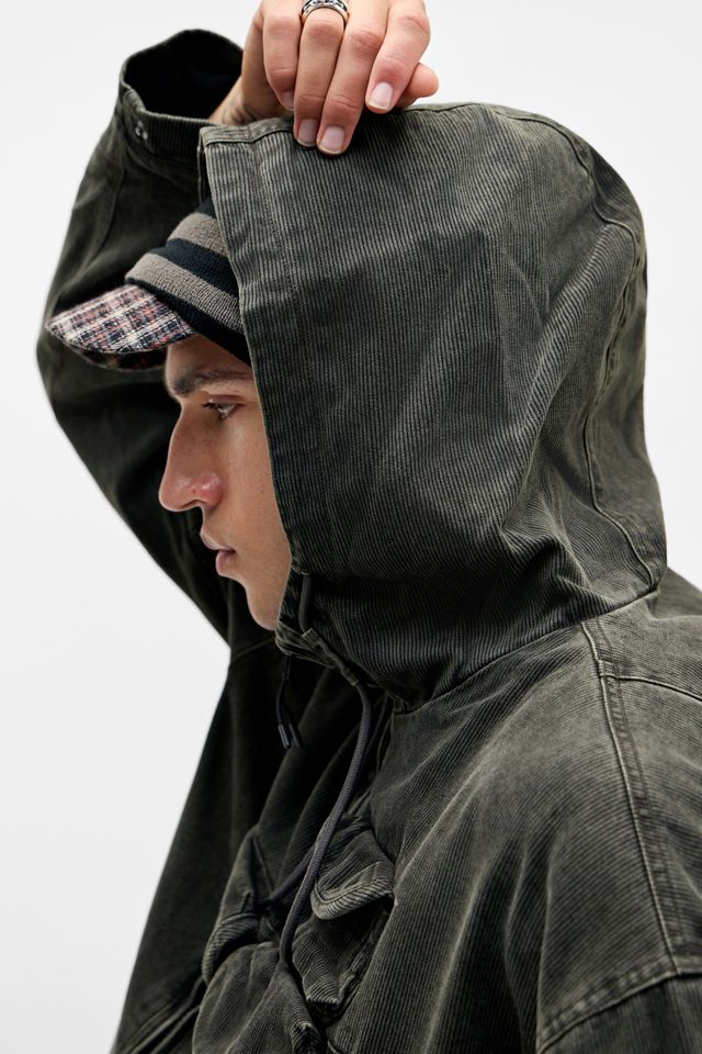Chaqueta de Pana Ayker con Múltiples Bolsillos Estilo Pullover #6