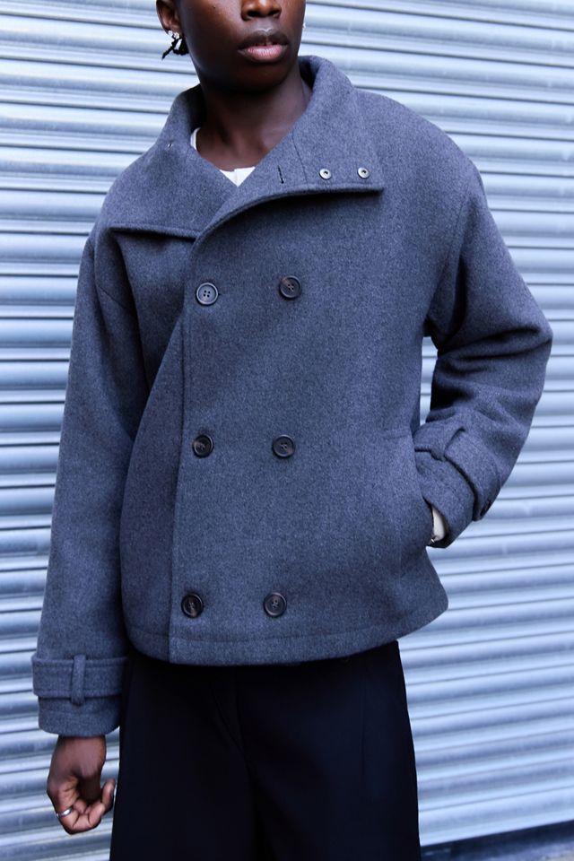 Veste Archivis Felix à double boutonnage avec col entonnoir #2