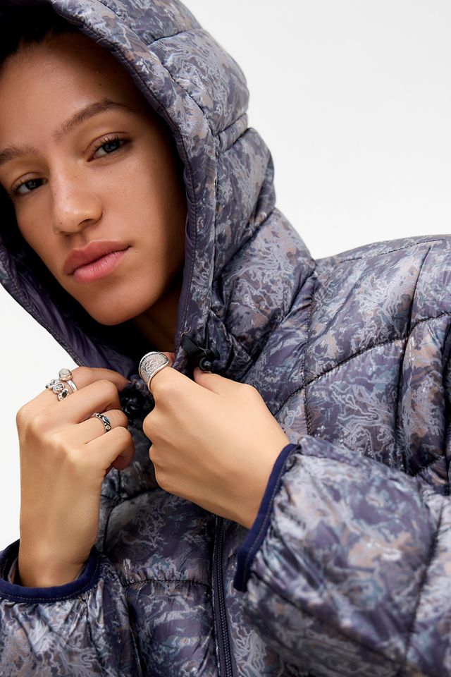 Chaqueta Acolchada Plegable Estampada Ayker #7