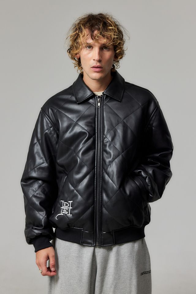 Ed Hardy UO Exclusive Quilted Bomber Jacket #1