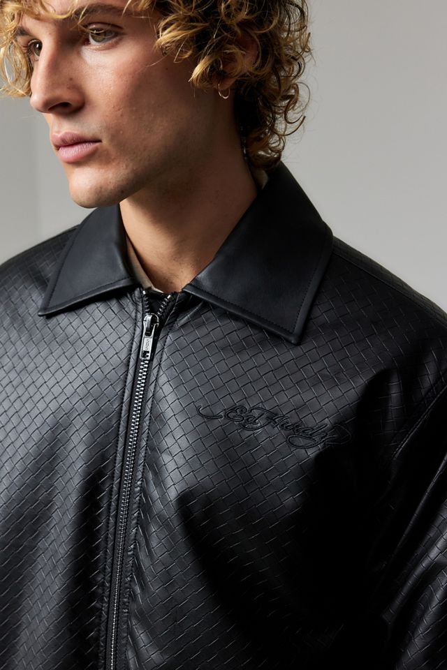 Chaqueta Bomber de Imitación Cuero Ed Hardy UO Exclusivo #1